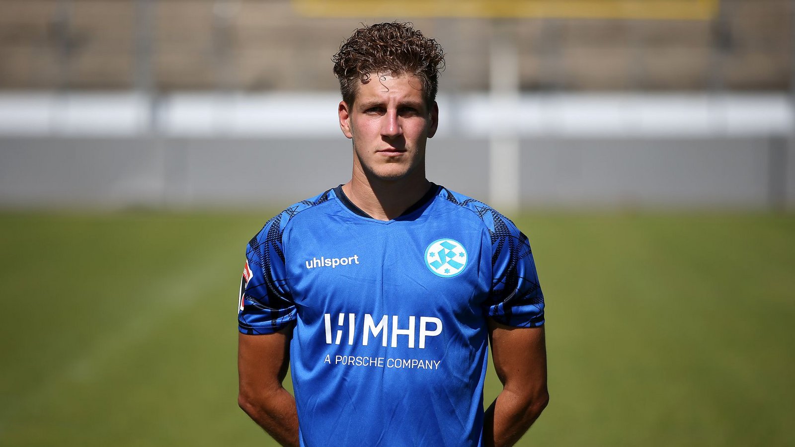 Mittelfeldspieler Nico Blank (25) gehört zu den treuen Seelen bei den Blauen.Foto: Pressefoto Baumann/Alexander Keppler