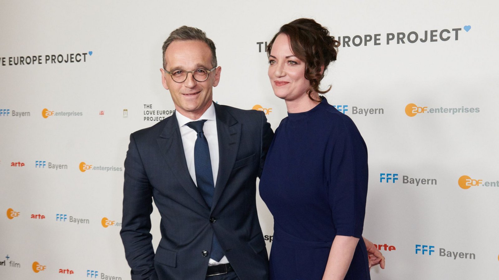 Natalia Wörner und Heiko Maas bei einer Filmpremiere im Mai 2019Foto: dpa/Annette Riedl