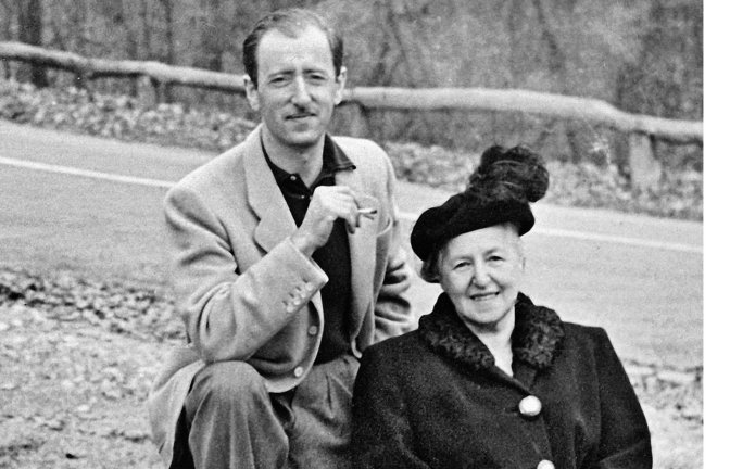 Alice Urbach und ihr Sohn Otto, der beim amerikanischen Geheimdienst beschäftigt war.<span class='image-autor'>Foto: Privatarchiv</span>