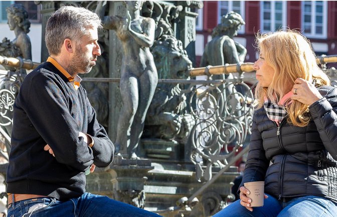 Während der Corona-Pandemie präsentierten sich Boris Palmer und Lisa Federle als eingespieltes Duo.<span class='image-autor'>Foto: imago/Eibner/Dennis Duddek</span>