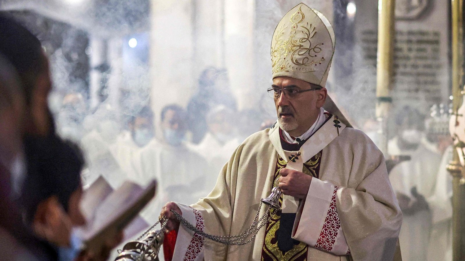 Kardinal Pierbattista Pizzaballa besuchte als erster Kirchenführer seit Kriegsbeginn den Gazastreifen (Archivfoto).Foto: AFP/EMMANUEL DUNAND Kardinal Pierbattista Pizzaballa besuchte als erster Kirchenführer seit Kriegsbeginn den Gazastreifen (Archivfoto).Foto: AFP/EMMANUEL DUNAND