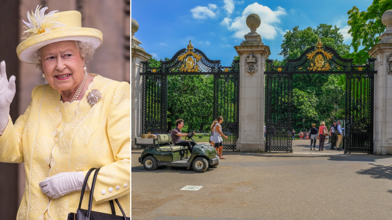 Wegen einer Statue für Queen Elizabeth (l.) soll das denkmalgeschützte Malborough Gate ab- und an anderer Stelle wieder aufgebaut werden.Foto: Euan Cherry/ jean.cuomo/ Shutterstock Wegen einer Statue für Queen Elizabeth (l.) soll das denkmalgeschützte Malborough Gate ab- und an anderer Stelle wieder aufgebaut werden.Foto: Euan Cherry/ jean.cuomo/ Shutterstock