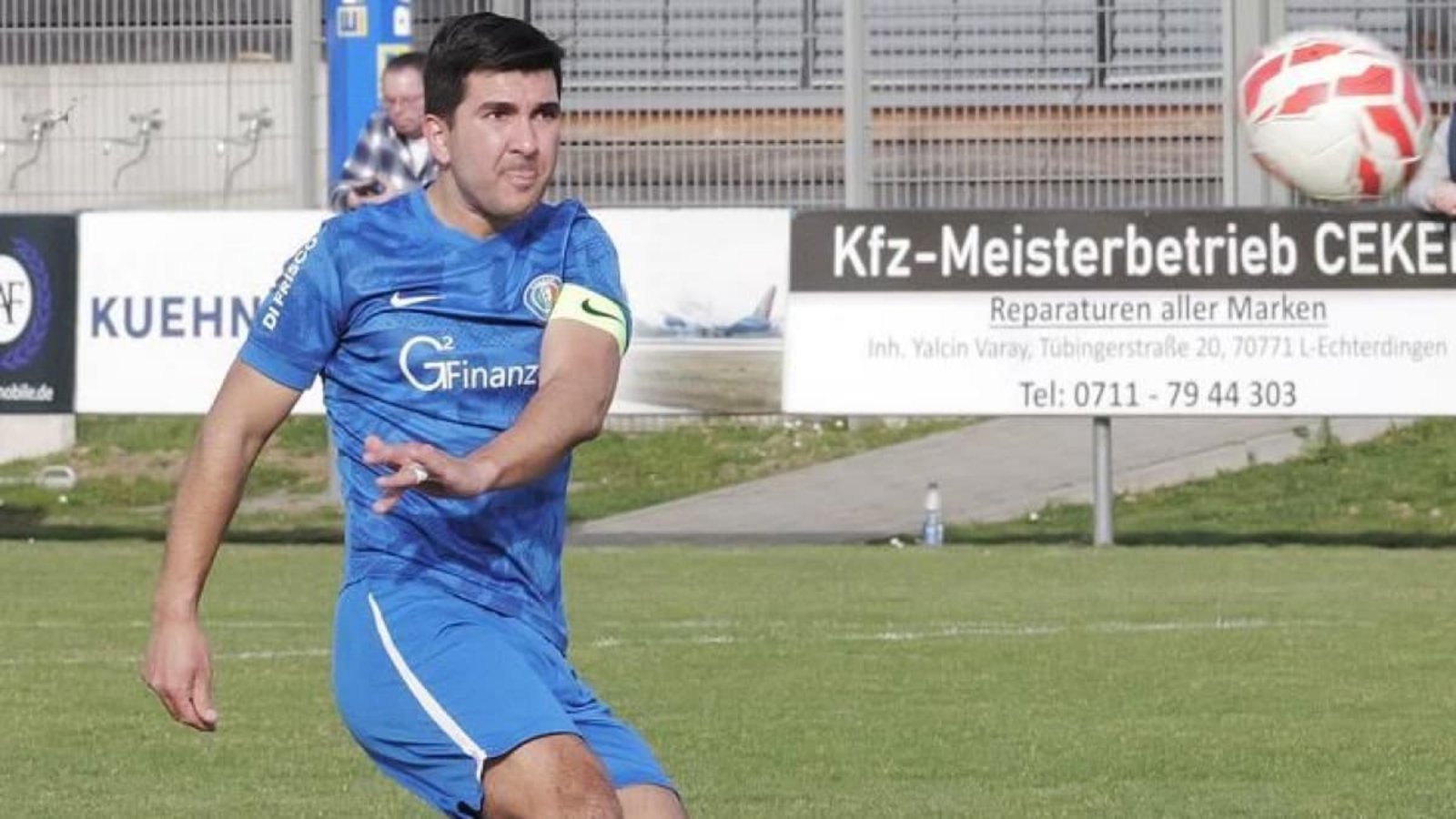 Einer der positiven Calcio-Aspekte: Dass der Kapitän Dan Constantinescu diesmal wieder im Mittelfeld spielte, tat der Mannschaft gut.Günter Bergmann Einer der positiven Calcio-Aspekte: Dass der Kapitän Dan Constantinescu diesmal wieder im Mittelfeld spielte, tat der Mannschaft gut.Günter Bergmann