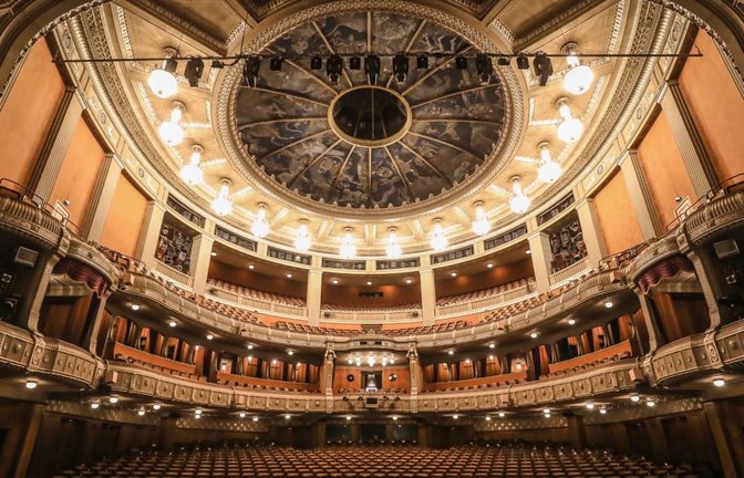 Ein Stuttgarter Juwel: Das Opernhaus am Eckensee, vom Architekten Max Littmann geplant und 1912 eröffnet.<span class='image-autor'>Lichtgut/Christoph Schmidt</span>