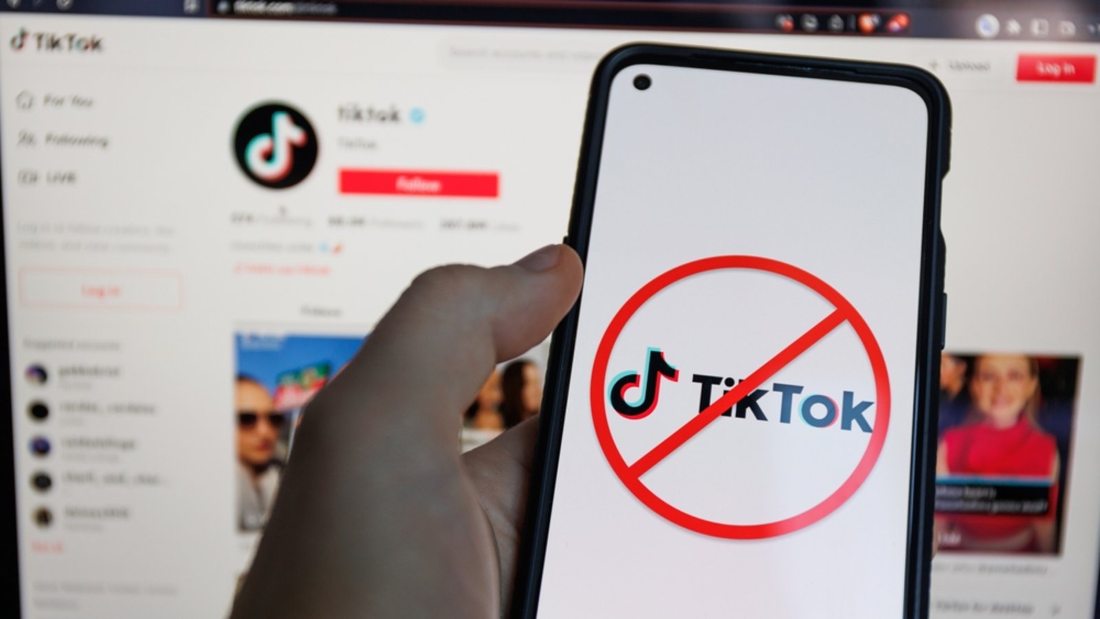 Müssen auch deutsche Nutzer bald auf TikTok verzichten?Foto: Rokas Tenys / shutterstock.com