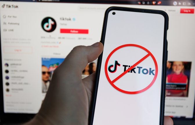 Müssen auch deutsche Nutzer bald auf TikTok verzichten?<span class='image-autor'>Foto: Rokas Tenys / shutterstock.com</span>