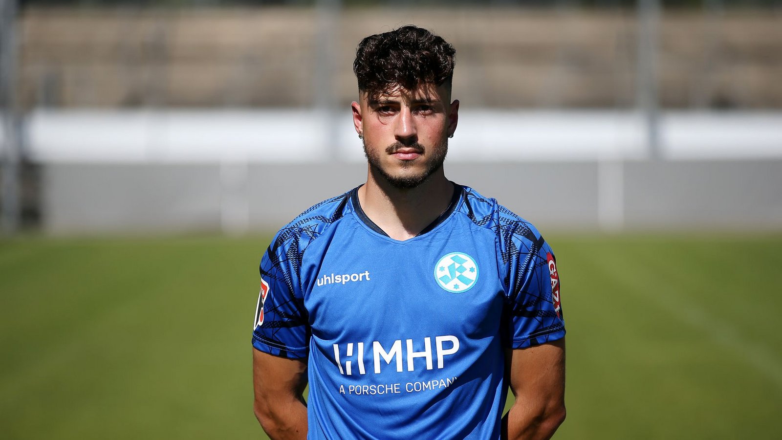 Offensivmann Flamur Berisha (22) kam vom Regionalliga-Aufsteiger SGV Freiberg.Foto: Pressefoto Baumann/Alexander Keppler
