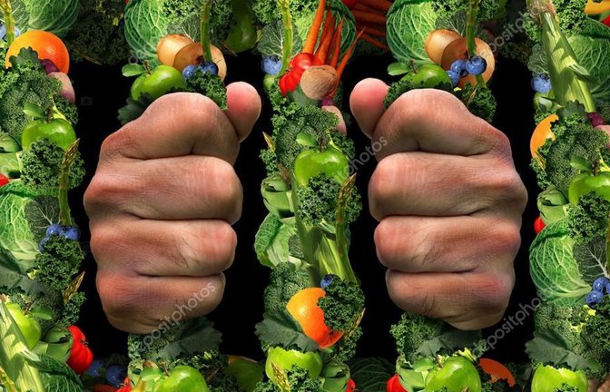 Ernährungsverhalten kann auch zur einer Art Gefängnis werden, wenn man sich obsessiv an bestimmte Nahrungsmittel klammert, die man aus gesundheitlichen Gründen ausschließlich konsumiert.<span class='image-autor'>Foto: Imago/Depositphottos</span>