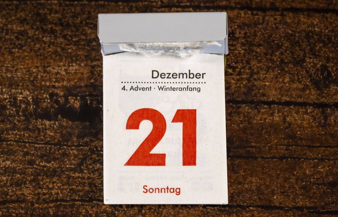 Am Sonntag (21. Dzemeber) um 16.03 Uhr ist Winteranfang. Dann ist auf der Nordhalbkugel der kürzeste Tag und die längste Nacht des Jahres.<span class='image-autor'>Foto: Imago/MiS</span>