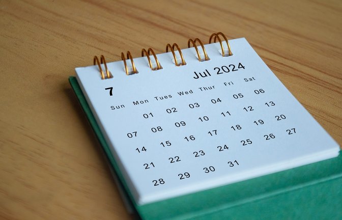 Zwei Monate hintereinander, beide 31 Tage: Das ist der Grund dafür.<span class='image-autor'>Foto: Maurice Yom / shutterstock.com</span>