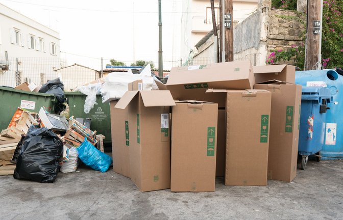 Wegen der Duldung einer illegalen Mülldeponie auf der Insel Zakynthos muss Griechenland ein tägliches Zwangsgeld zahlen. (Symbolbild)<span class='image-autor'>Foto: IMAGO/Pond5 Images/xDanyRax via imago-images.de</span>