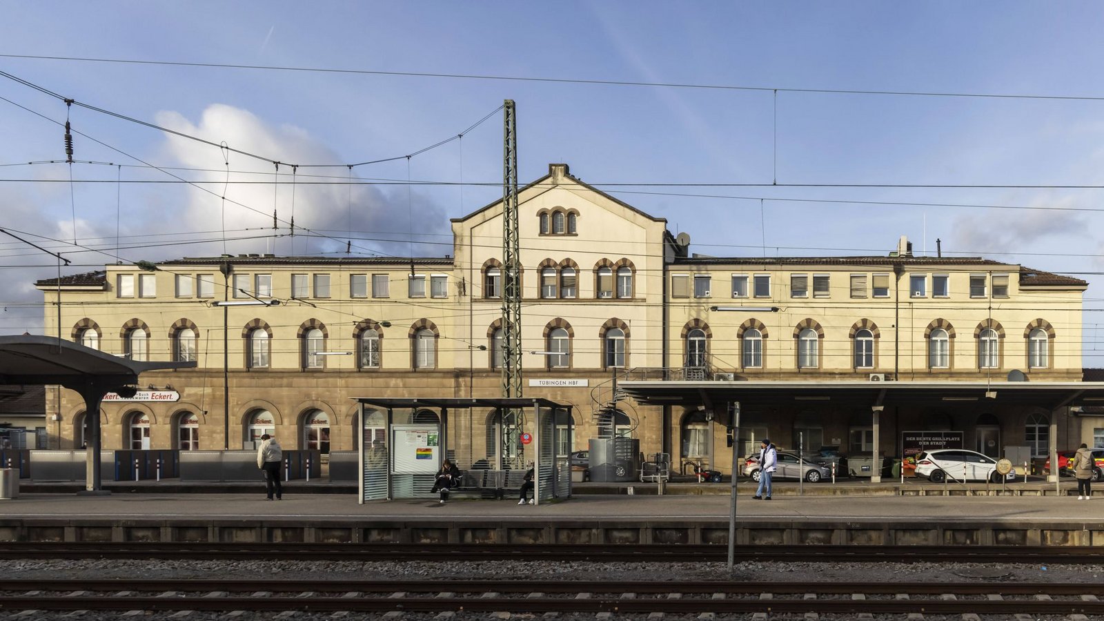 Der Mann verhielt sich schon am Tübinger Hauptbahnhof aggressiv (Archivbild).Foto: IMAGO/Arnulf Hettrich