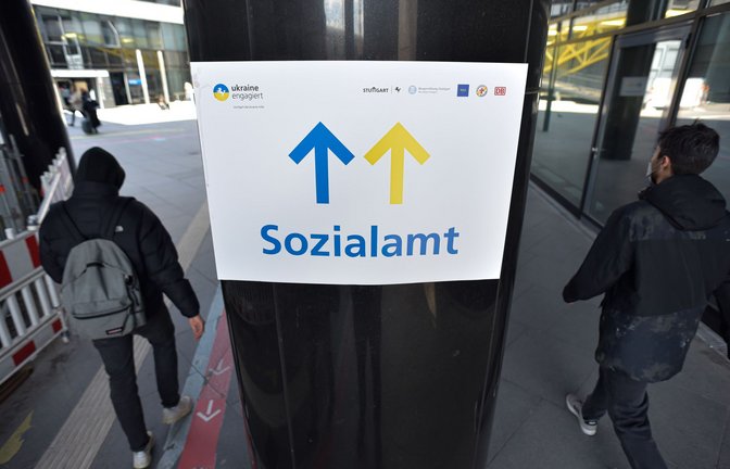 Insgesamt hätten die Jobcenter im Februar rund 64.000 ukrainische Staatsangehörige als erwerbsfähige Leistungsberechtigte betreut.<span class='image-autor'>Foto: LICHTGUT/Max Kovalenko</span>