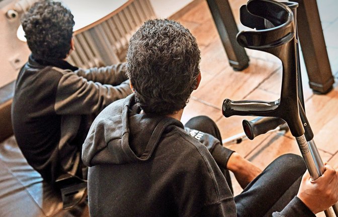 Zwei minderjährige Flüchtlinge aus Syrien in Deutschland<span class='image-autor'>Foto: Lichtgut/Max Kovalenko</span>