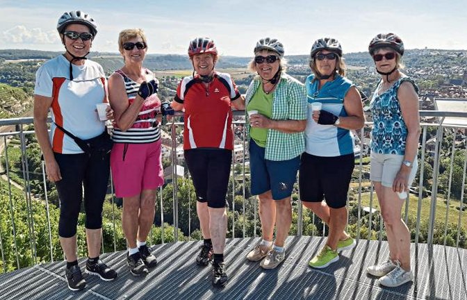 Die Damen der Frauengymnastik waren auf großer Tour.  Foto: p