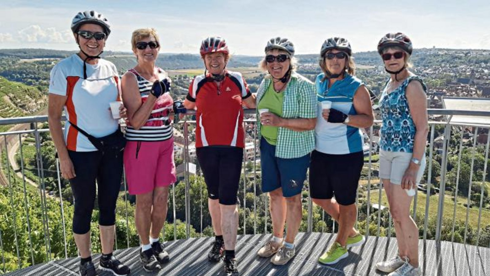 Die Damen der Frauengymnastik waren auf großer Tour. Foto: p Die Damen der Frauengymnastik waren auf großer Tour. Foto: p