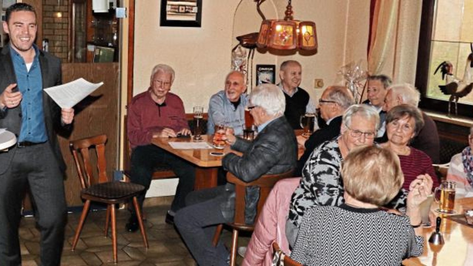 Viel gelacht wurde beim 50. Jubiläum. Fotos: Gergen Viel gelacht wurde beim 50. Jubiläum. Fotos: Gergen