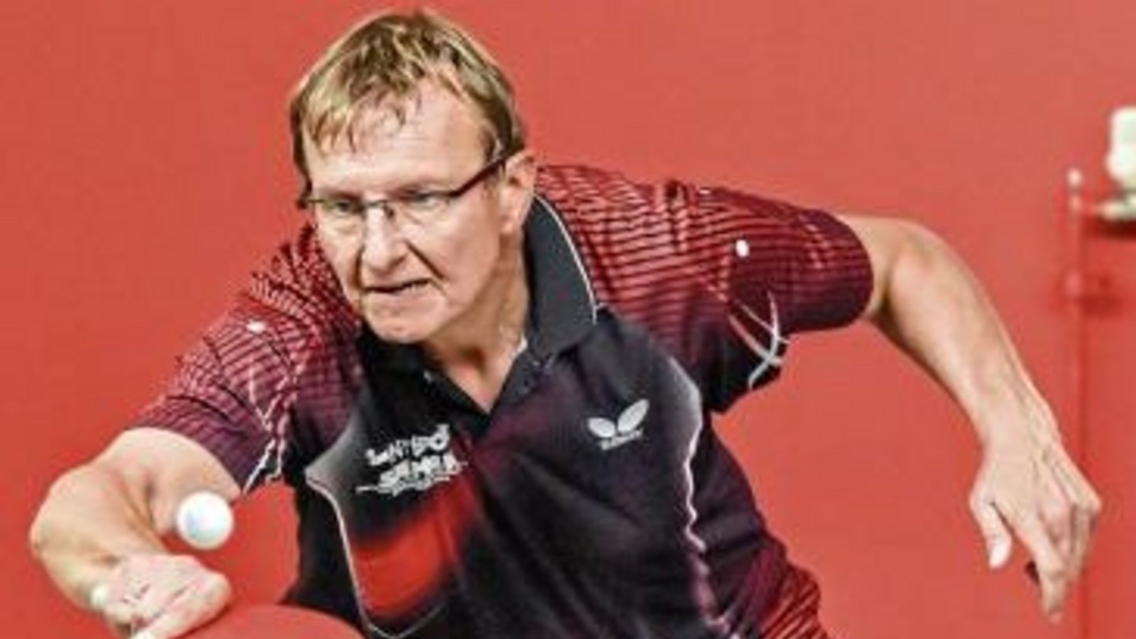 Harald Klingel war maßgeblich mitverantwortlich, dass der TSV Großglattbach den TTC Oberderdingen II besiegt hat. Foto: Archiv/Leitner