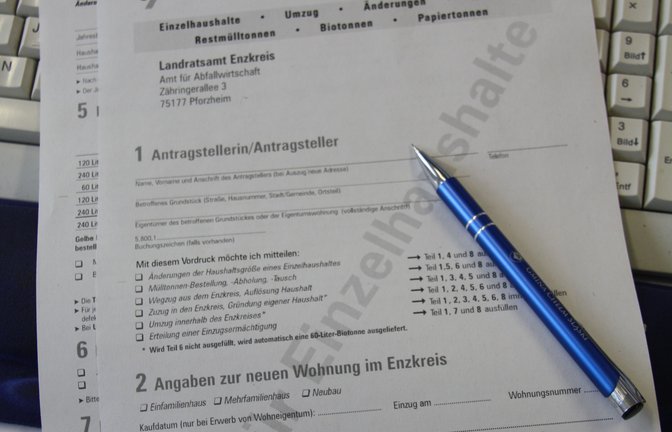 Änderungen in den persönlichen Verhältnissen, die Auswirkungen auf die Höhe der Müllgebühren haben, sollten bis zum 11. Februar an das Amt für Abfallwirtschaft gemeldet werden – am besten über ein im Internet abrufbares Formular.  <span class='image-autor'>Foto: LE</span>