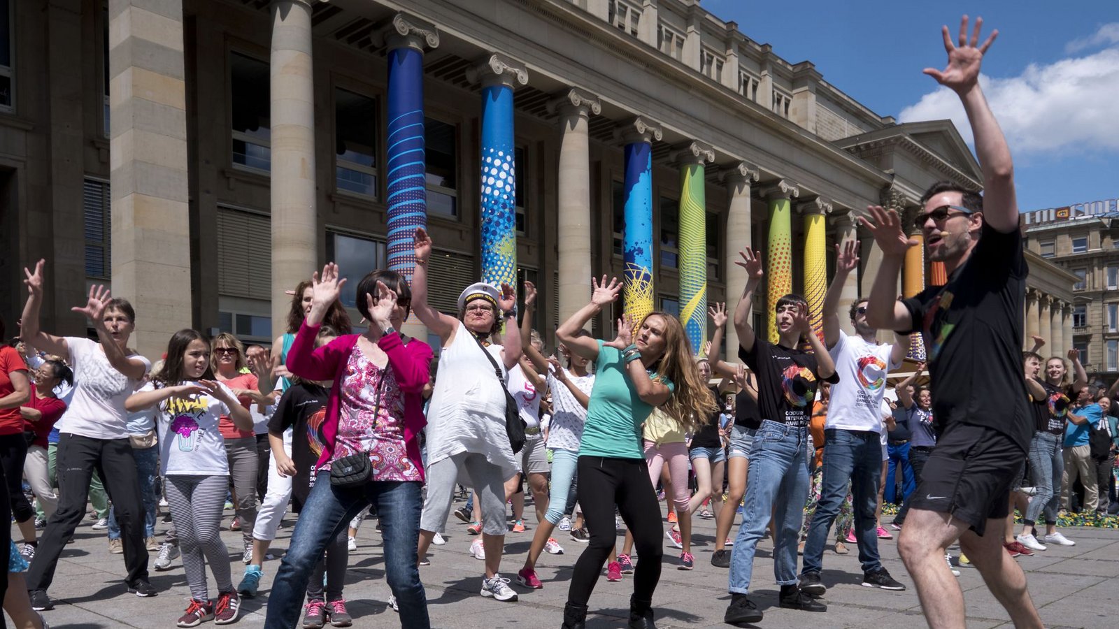 Bis das  nächste Colours-Festival wieder  Kompanien  aus aller Welt in die Stadt holt, müssen sich Stuttgarter Tanzfans noch eine Weile gedulden.Foto: Lichtgut/Michael Latz
