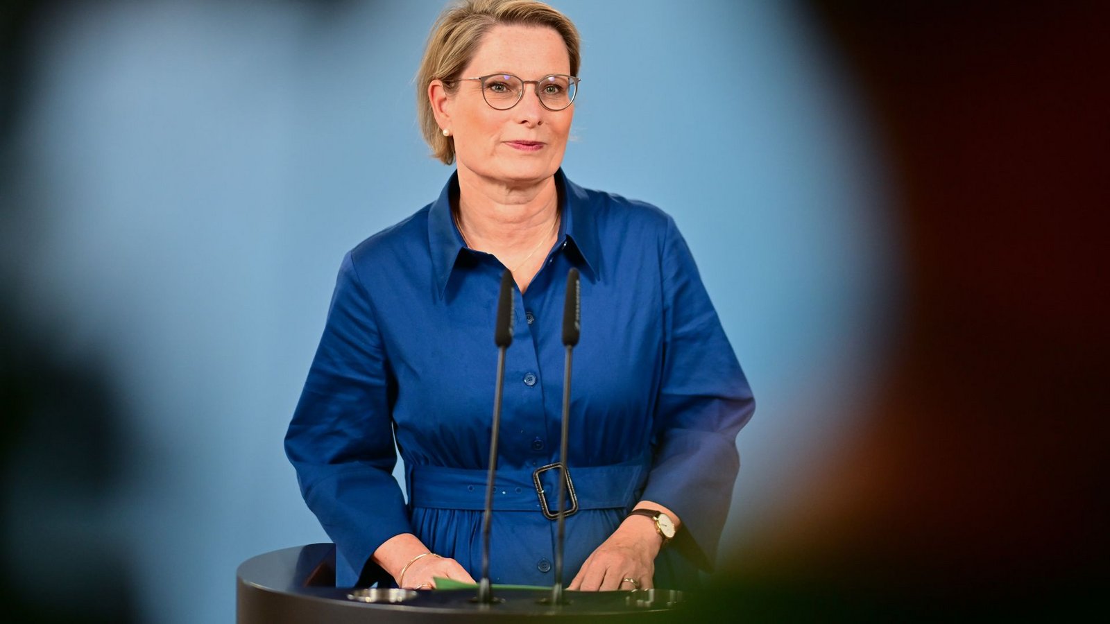 Stefanie Hubig (SPD), Bundesministerin der Justiz und für Verbraucherschutz, bei einem Statement im vergangenen Jahr. (Archivbild)Foto: Sebastian Gollnow/dpa/Sebastian Gollnow