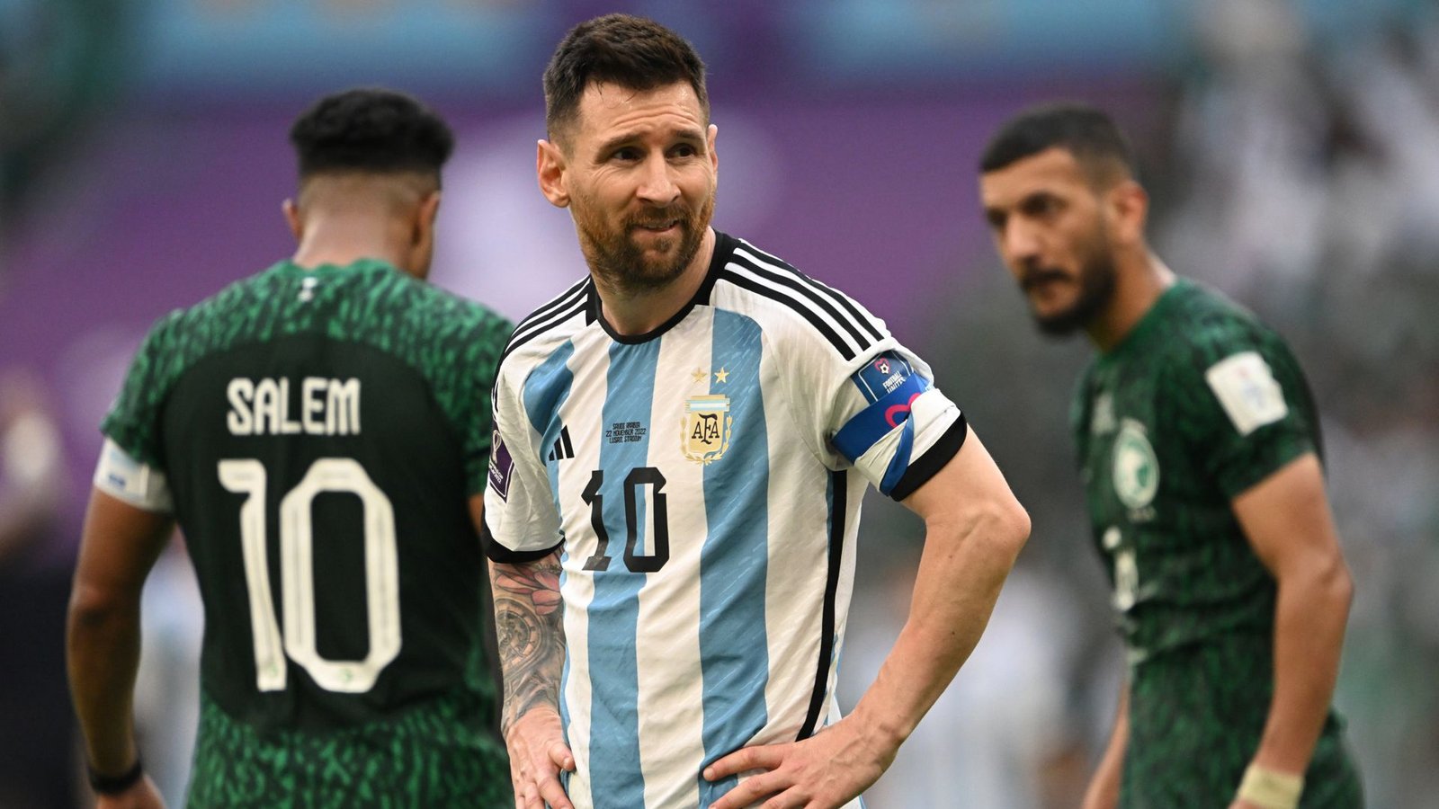 Lionel Messi hat mit Argentinien einen Fehlstart bei der WM hingelegt.Foto: dpa/Robert Michael