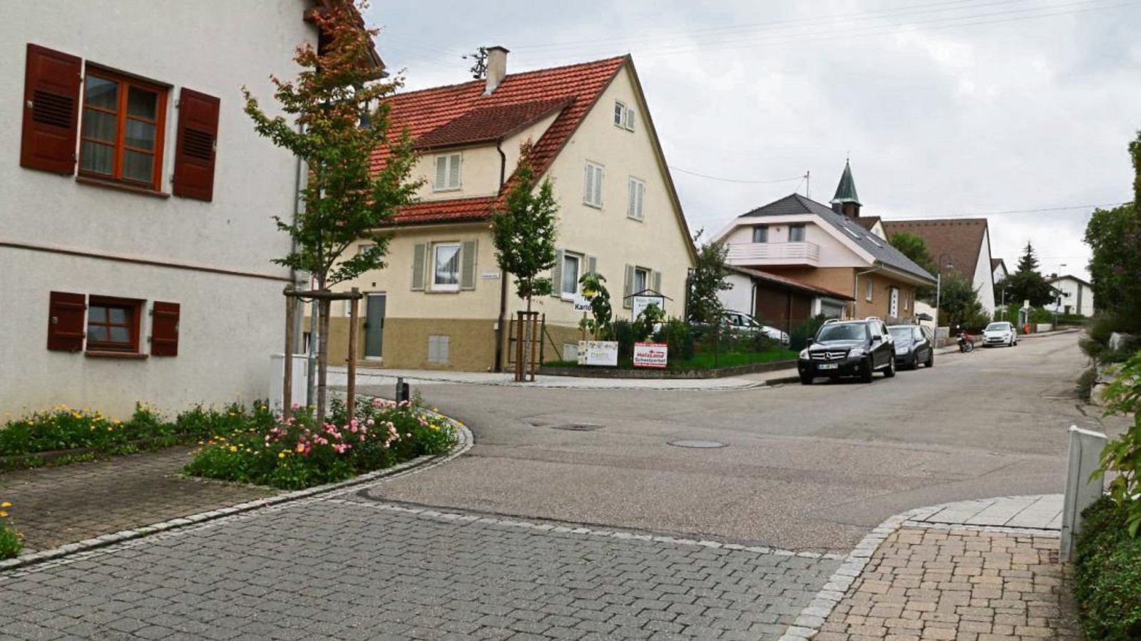 Die Befahrbarkeit mit landwirtschaftlichem Gerät an der Einmündung der Wilhelmstraße in die Großmoltenstraße wurde diskutiert. Foto: Bögel