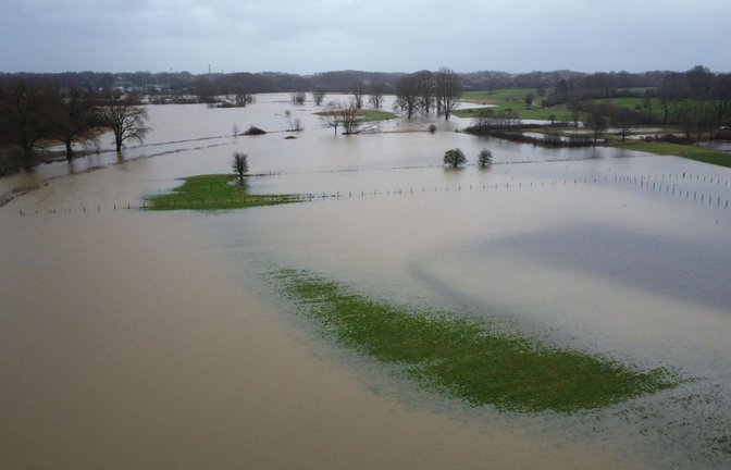 Hochwasser in Schleswig-Holstein<span class='image-autor'>Foto: dpa/Marcus Brandt</span>