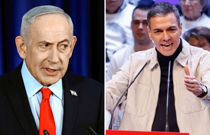 Israels Regierungschef Netanjahu schließt Spanien aus einer US-geführten Mission zur Überwachung der Gaza-Waffenruhe aus (Archivfoto).<span class='image-autor'>Foto: Ronen Zvulun/Pool Reuters/dpa/Ronen Zvulun</span>