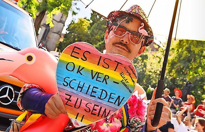 Der Regenbogen als Zeichen der Vielfalt und Akzeptanz – am Samstag steigt die CSD-Demo in Stuttgart.<span class='image-autor'>Foto: Lichtgut/Julian Rettig</span>