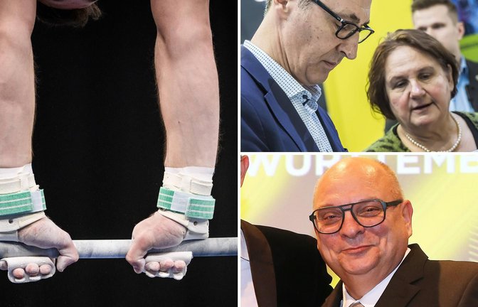 Große Herausforderung für den Sport in Baden-Württemberg: Theresa Schopper (im Bild mit dem neuen Ministerpräsidenten Cem Özdemir) ist in der Landesregierung nicht mehr die einzige Ansprechpartnerin für Jürgen Scholz und den LSV.<span class='image-autor'>Foto: Imago/Eibner, Hettrich</span>