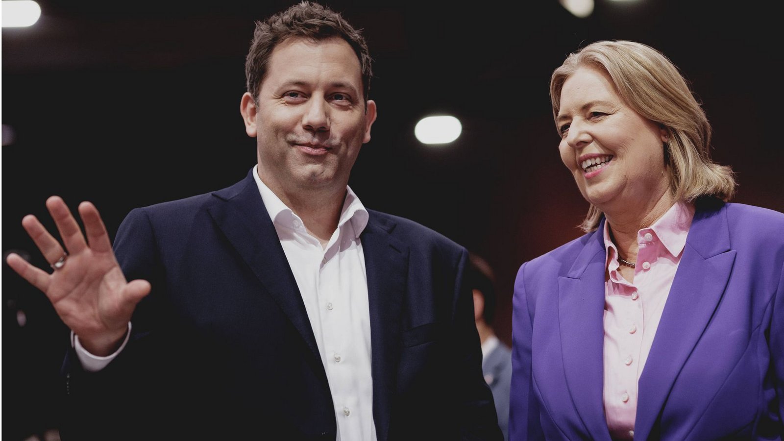 Haben das große Ganze und die Zukunft Deutschlands und der Welt im Blick: SPD-Vorsitzende Lars Klingbeil und Bärbel Bas.Foto: &nbsp;