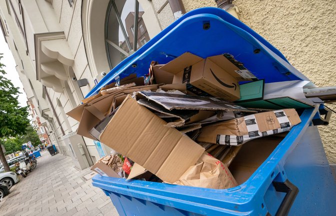 Millionen Tonnen Verpackungsmüll landen jedes Jahr  im Abfall. Das soll sich nach dem Willen der EU bald ändern.<span class='image-autor'>Foto: dpa/Peter Kneffel</span>
