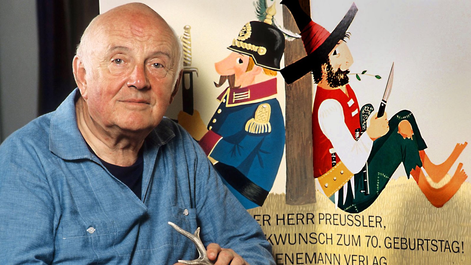 Otfried Preußler ist Namensgeber einer Schule in Pullach in Bayern. Die Schule will sich vom Kinderbuchautor distanzieren.Foto: imago stock&people/imago stock&people Otfried Preußler ist Namensgeber einer Schule in Pullach in Bayern. Die Schule will sich vom Kinderbuchautor distanzieren.Foto: imago stock&people/imago stock&people