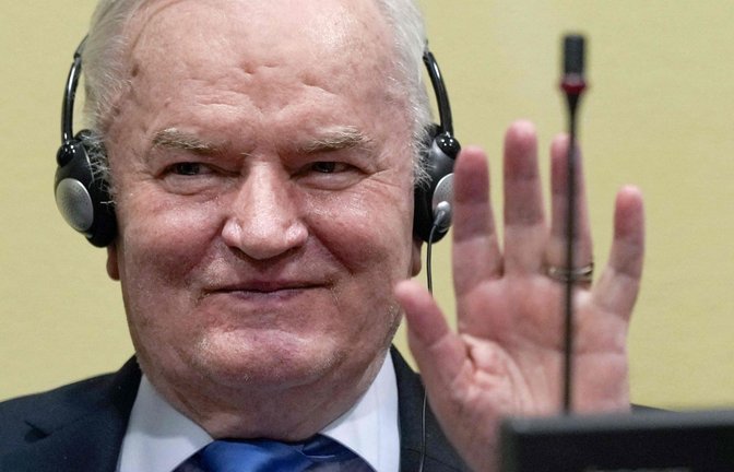 Ratko Mladic ist zu lebenslanger Haft verurteilt.<span class='image-autor'>Foto: AFP/PETER DEJONG</span>