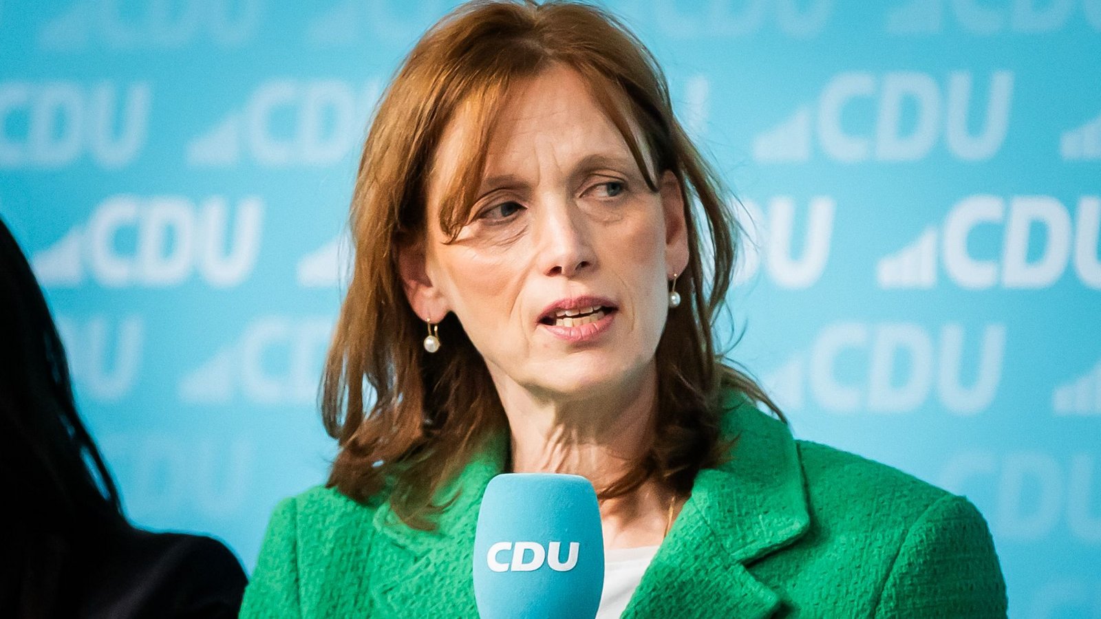 Karin Prien will nicht mit der AfD kooperieren.Foto: Christoph Soeder/dpa