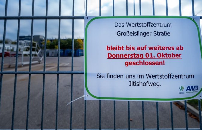 Der Wertstoffhof an der Großeislinger Straße in Göppingen ist kurzfristig geschlossen worden, die Mitarbeiter wurden abgezogen zum Wertstoffzentrum Iltishofweg. Dort soll es möglicherweise Unterschlagungen gegeben haben.<span class='image-autor'>Giacinto Carlucci</span>