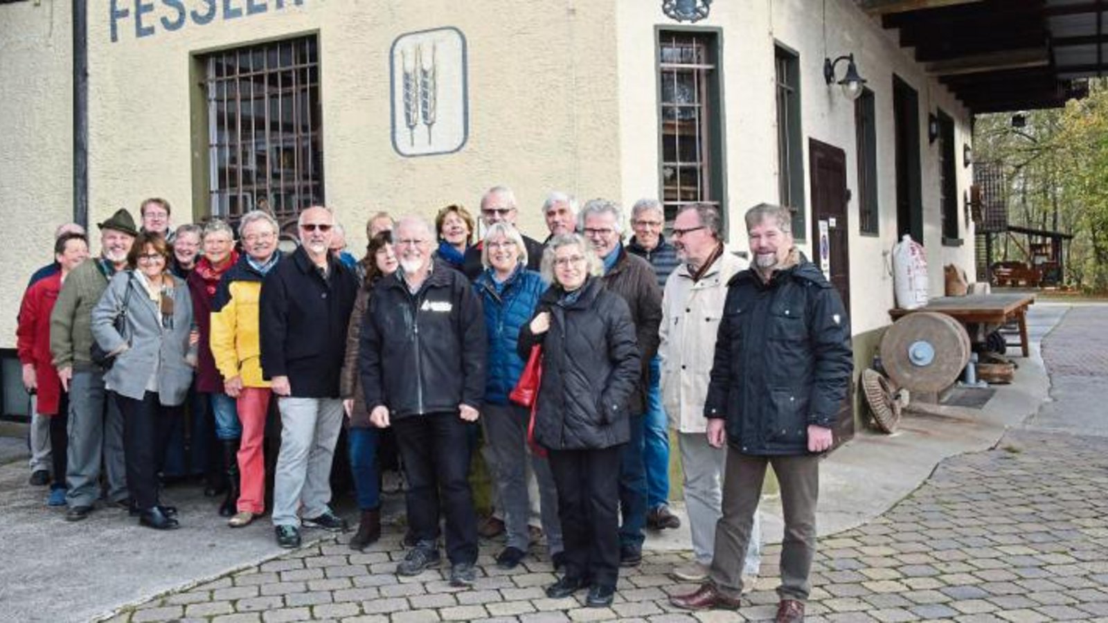 Die ehrenamtlichen Museumsmacher debattierten in der Fessler Mühle in Sersheim.  Foto: p