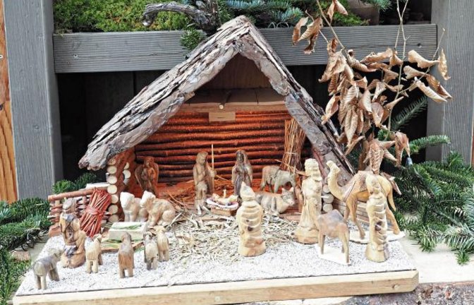 Häfnerhaslacher Weihnachtskrippe. Foto: Lorch