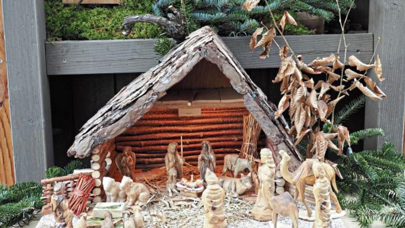 Häfnerhaslacher Weihnachtskrippe. Foto: Lorch