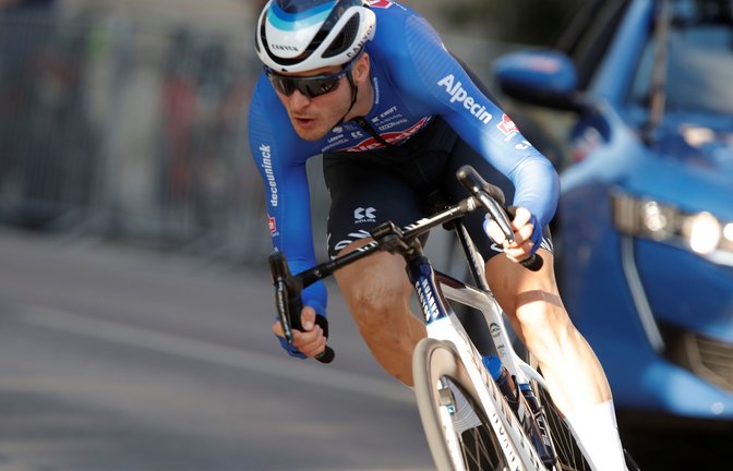 Alexander Krieger möchte auch bei der Deutschland-Tour vorne mitfahren.  <span class='image-autor'>Foto: Roth</span>