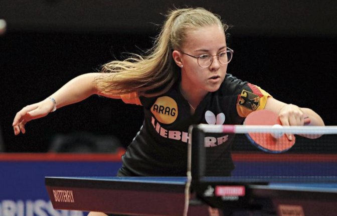 Annett Kaufmann hat in Portugal in ihrer Altersklasse U 15 und der nächstälteren U 17 in neun Spielen nur eine Niederlage hinnehmen müssen. Foto: Archiv/Eibner