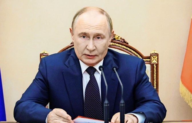Der russische Präsident Wladimir Putin hat am Dienstagabend in Moskau den US-Sondergesandten Steve Witkoff empfangen. (Archivbild)<span class='image-autor'>Foto: Sergei Ilyin/Pool Sputnik Kremli</span>
