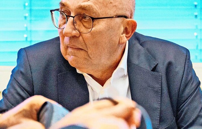 Andreas Braun zeigt sich reumütig, übt im Schlusswort aber auch Kritik.<span class='image-autor'>Foto: Lg/Julian Rettig</span>