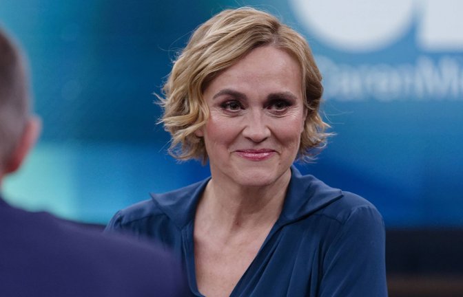 Caren Miosga hat sich in die Sommerpause verabschiedet.<span class='image-autor'>Foto: IMAGO/Jürgen Heinrich/IMAGO/Jürgen Heinrich</span>
