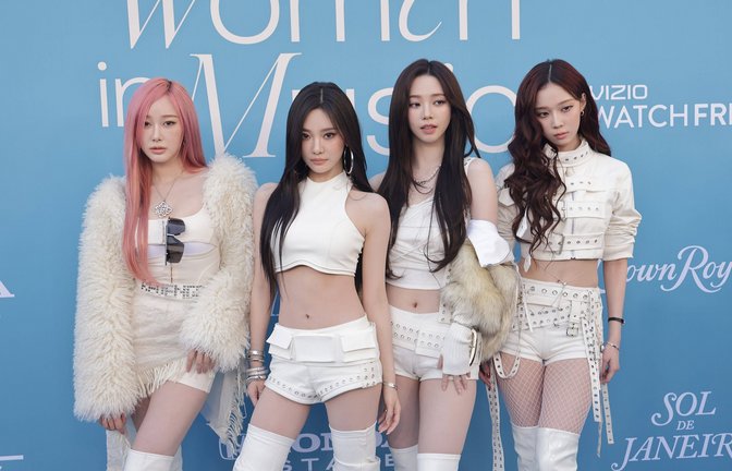 Die K-Pop-Band Aespa geht wieder auf Tour.<span class='image-autor'>Foto: IMAGO / imageSPACE</span>