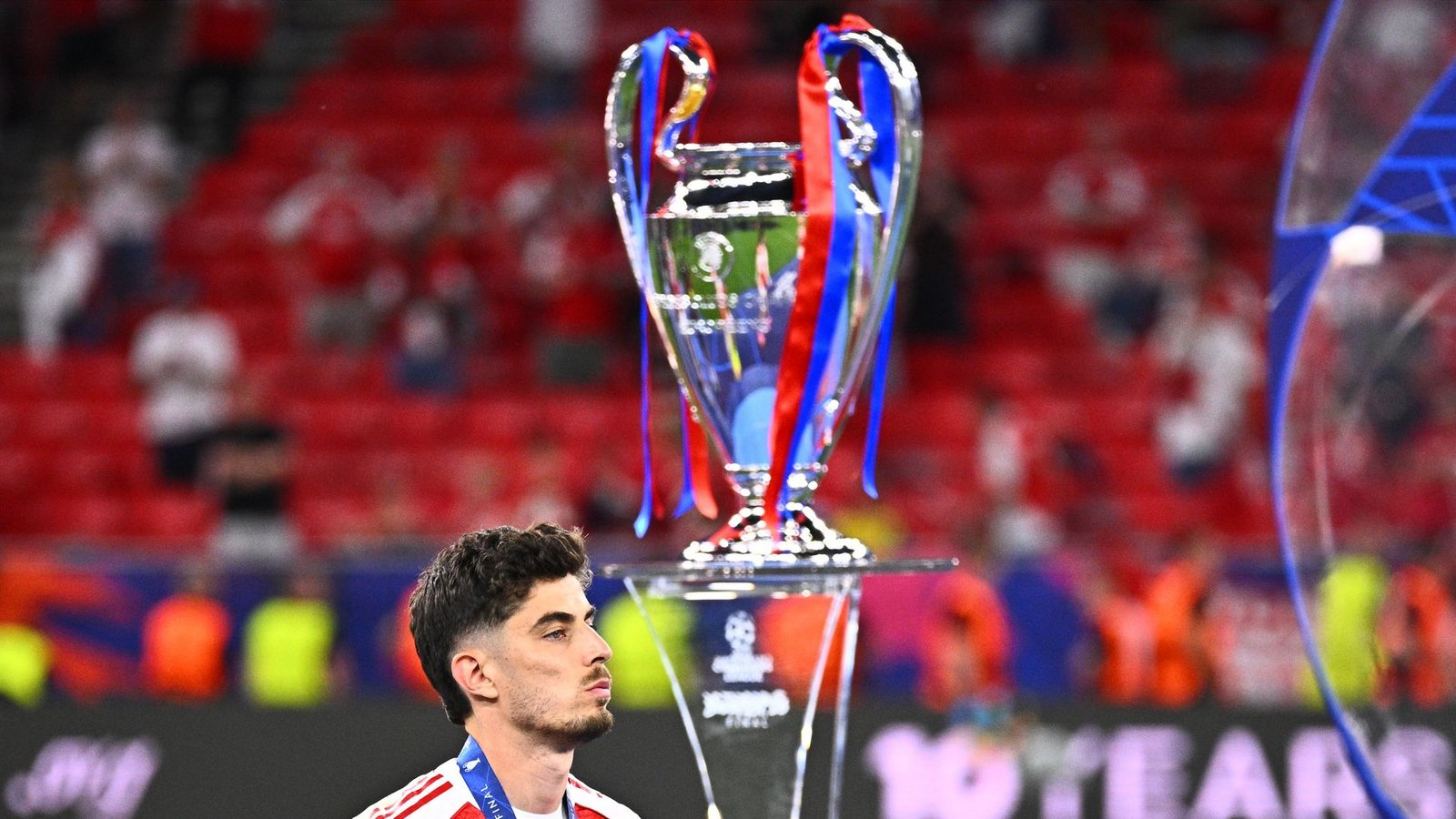 Kai Havertz muss weiter auf den ersten Champions-League-Titel mit Arsenal warten.Foto: Tom Weller/dpa