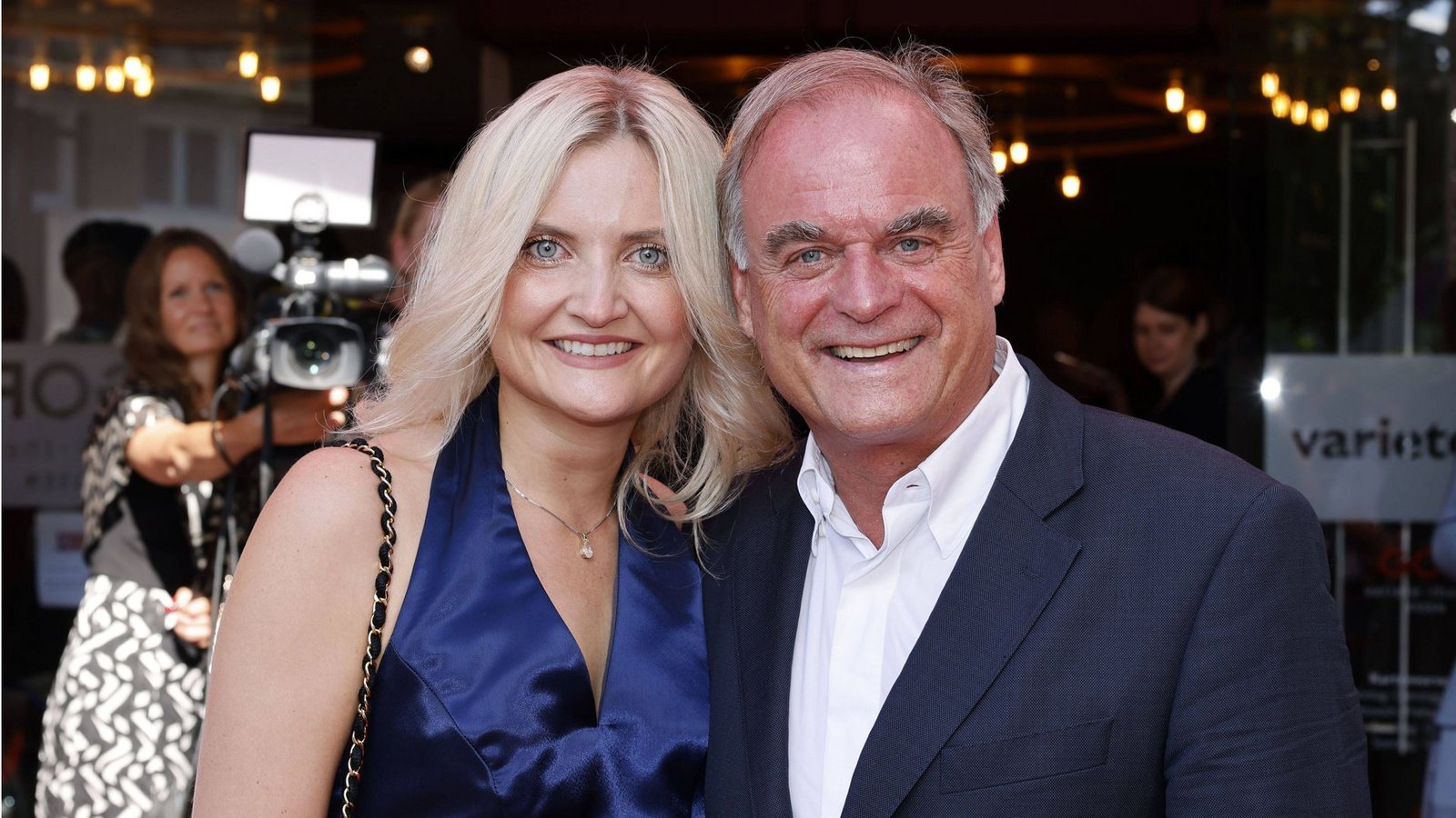 Seit zwei Jahren ein Paar, jetzt verheiratet: Isabel Grupp und Georg KoflerFoto: IMAGO/Panama Pictures/Christoph Hardt