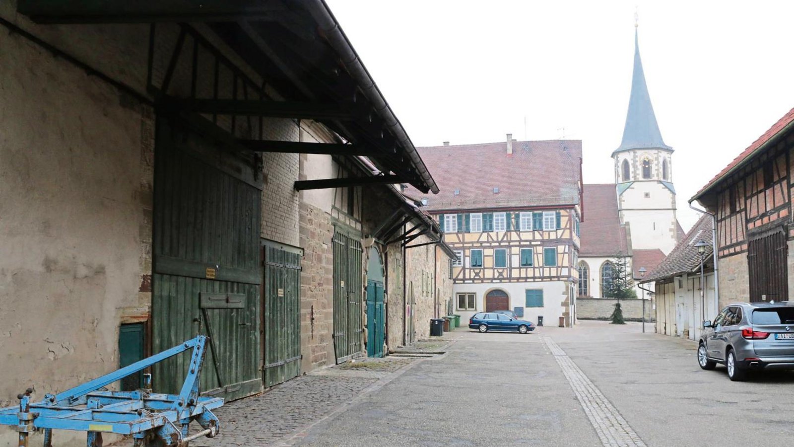 Im Bereich des Posthofs und der Kelter liegt Potenzial für die städtebauliche Entwicklung von Illingen. Foto: Bögel