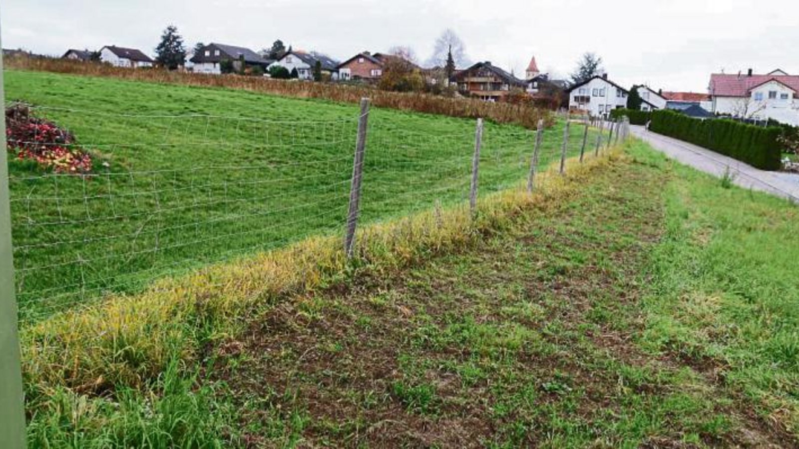 Am südöstlichen Ortsrand von Nussdorf sollen neue Bauplätze entstehen. Foto: Bögel Am südöstlichen Ortsrand von Nussdorf sollen neue Bauplätze entstehen. Foto: Bögel